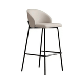 Eamy 時尚簡約風金屬高腳吧檯椅